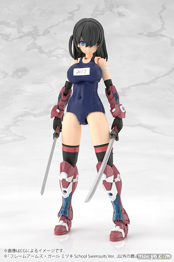 コトブキヤ フレームアームズ・ガール ミヅキ School Swimsuits Ver. 清水 康智 muscuto BRAIN KOTOBUKIYA 13