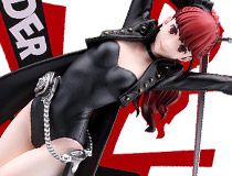 背面には、「リボルバーコマンドUI」を再現したアクリルパネルが付属。コトブキヤ新作美少女フィギュア「OSHI WORKS ペルソナ5 ザ・ロイヤル ヴァイオレット」予約受付開始！