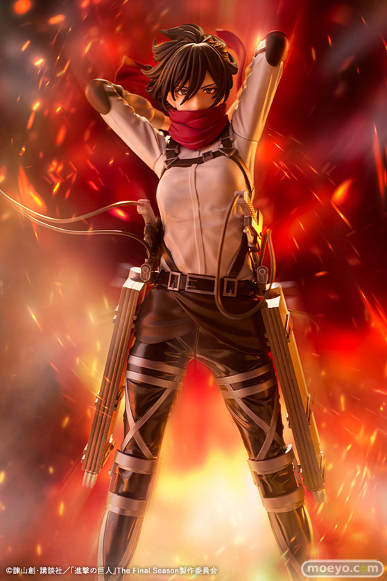 コトブキヤ OSHI WORKS 進撃の巨人 ミカサ・アッカーマン The Final Season ver. 株式会社サウザンド 01