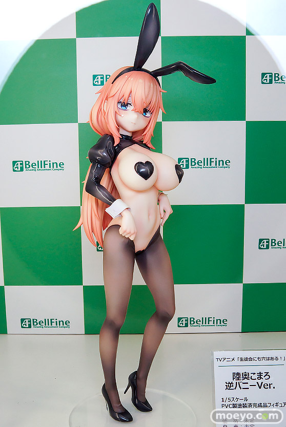 ワンダーフェスティバル2026 [夏]  フィギュア ベルファイン 黒音 陸奥こまろ 逆バニーVer. 喜多川海夢 十六夜ありさVer． 美羽香 花奈 01