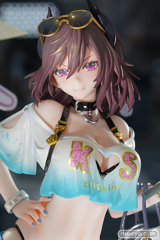 秋葉原の新作フィギュア展示の様子 東京フィギュアギャラリー アズールレーン 霧島 ブレイブリーサマー ブルーアーカイブ キララ メモリアルロビーVer. ブルーアーカイブ アスナ （制服） 17