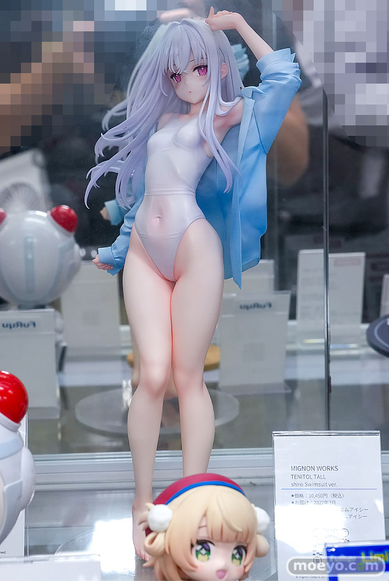 秋葉原の新作フィギュア展示の様子 あみあみ 秋葉原ラジオ会館店 古手川唯 TENITOL TALL MIGNON WORKS shiro Swimsuit ver. 百鬼あやめ 17