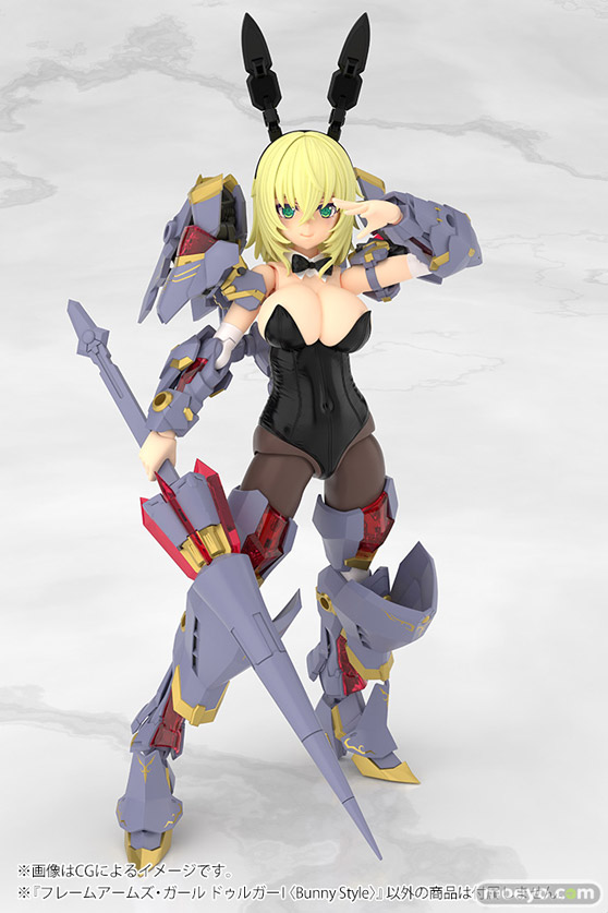 コトブキヤ フレームアームズ・ガール ドゥルガーI〈Bunny Style〉 清水 康智 プラモデル 14