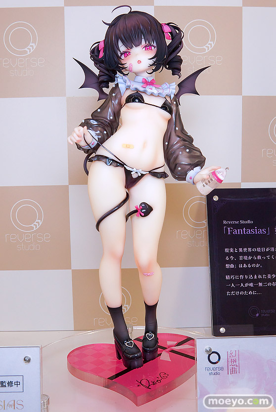 ワンダーフェスティバル2026 [夏]  フィギュア Reverse Studio FANTASIASシリーズ しの 哺乳瓶Ver. 失色弯曲角 Riko 01