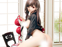 【アダルトフィギュア】大きくカラーリングを変えた黒と赤の衣装で再登場！ネイティブ新作エロフィギュア「みことあけみオリジナルキャラクター 新装版 文学少女」