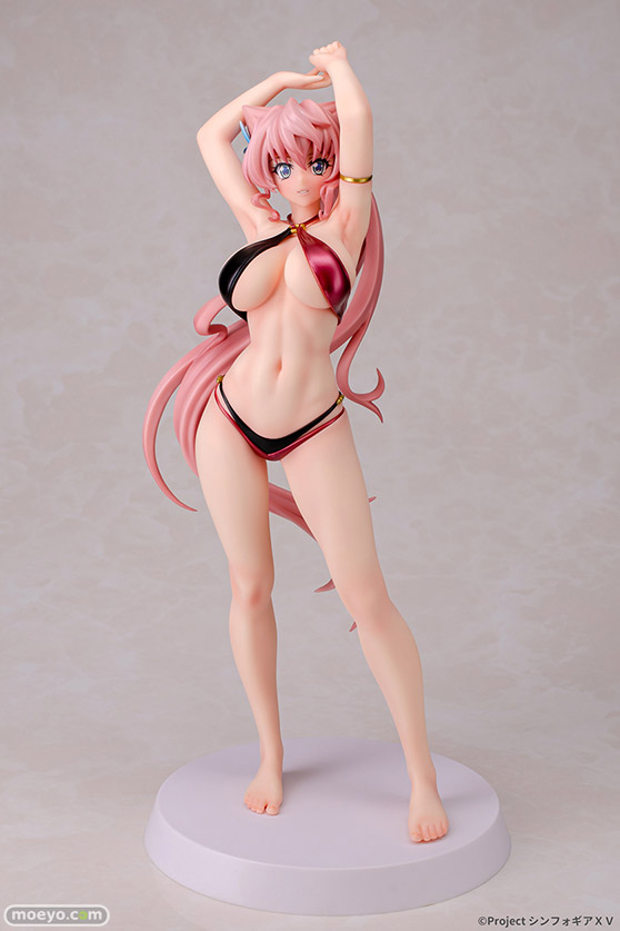 Q-six 戦姫絶唱シンフォギアXV マリア・カデンツァヴナ・イヴ ビキニスタイル ノルグレコ Den-Gen フィギュア 01