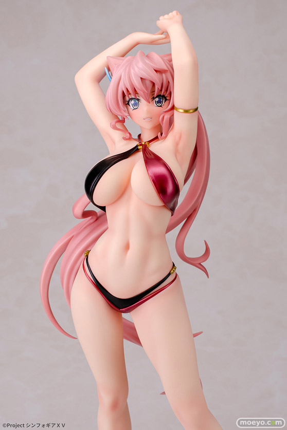 Q-six 戦姫絶唱シンフォギアXV マリア・カデンツァヴナ・イヴ ビキニスタイル ノルグレコ Den-Gen フィギュア 08