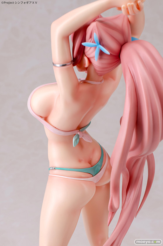Q-six 戦姫絶唱シンフォギアXV マリア・カデンツァヴナ・イヴ ビキニスタイル Gloss ver. ノルグレコ Den-Gen フィギュア 10