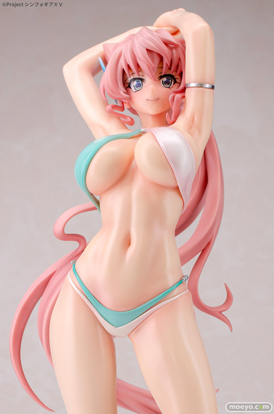 Q-six 戦姫絶唱シンフォギアXV マリア・カデンツァヴナ・イヴ ビキニスタイル Gloss ver. ノルグレコ Den-Gen フィギュア 13