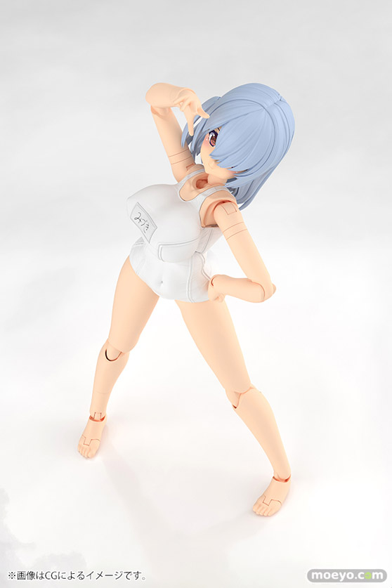 コトブキヤ フレームアームズ・ガール ミヅキ School Swimsuits ホワイトVer. 清水 康智 muscuto BRAIN KOTOBUKIYA 06