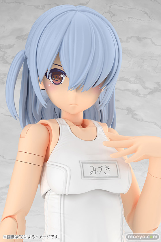 コトブキヤ フレームアームズ・ガール ミヅキ School Swimsuits ホワイトVer. 清水 康智 muscuto BRAIN KOTOBUKIYA 11