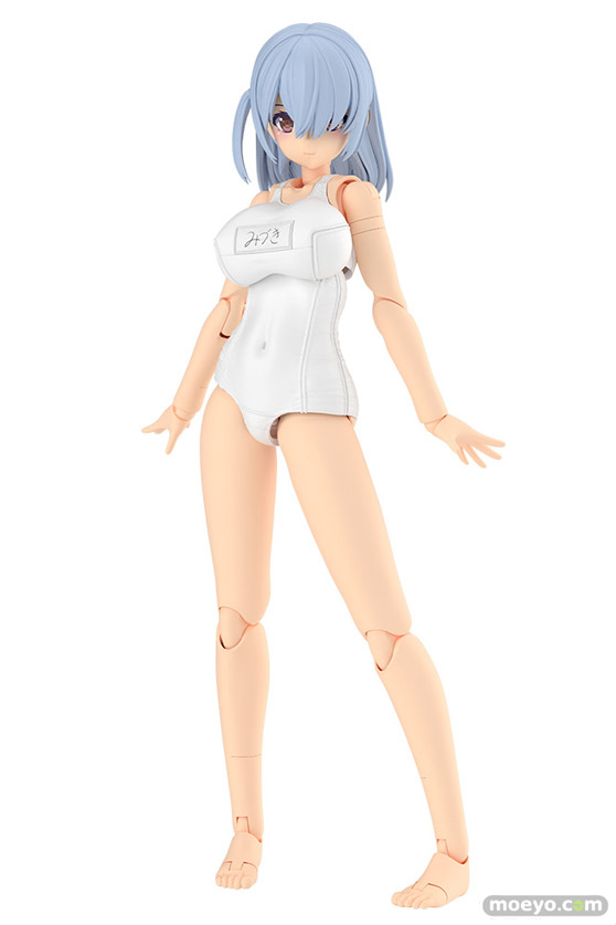 コトブキヤ フレームアームズ・ガール ミヅキ School Swimsuits ホワイトVer. 清水 康智 muscuto BRAIN KOTOBUKIYA 14