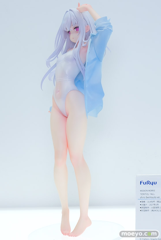 ワンダーフェスティバル2026 [夏]  フィギュア フリュー TENITOL TALL MIGNON WORKS shiro Swimsuit ver. 土田浩然 MOE エムアイシー 03