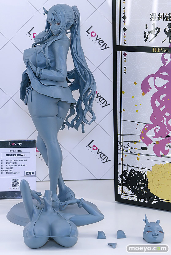 ワンダーフェスティバル2026 [夏]  フィギュア Lovely 羅刹姫沙鬼 制服Ver. LESLyzerosix 朝凪 エロ キャストオフ 01