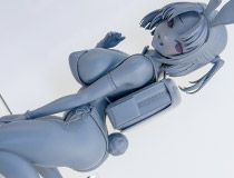【WF2026夏】【アダルトフィギュア】左藤空気さんのイラストを立体化！PURE新作エロフィギュア「神崎 智夏」監修中原型が展示！
