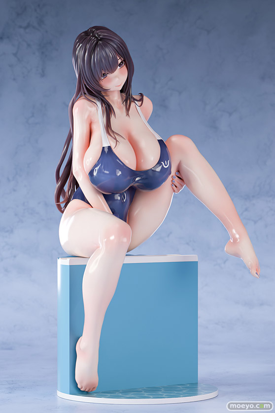 Bfull FOTS JAPAN(ビーフル フォトス ジャパン) 巨乳人妻と秘密の水泳教室 ノワール ひらがな とりミート フィギュア PVC化 08