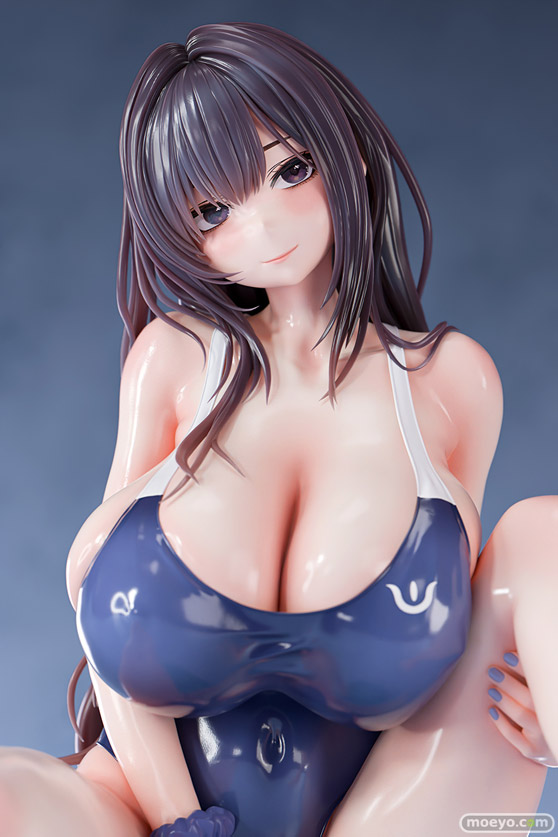 Bfull FOTS JAPAN(ビーフル フォトス ジャパン) 巨乳人妻と秘密の水泳教室 ノワール ひらがな とりミート フィギュア PVC化 10
