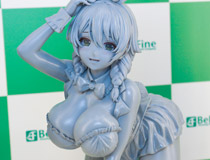 【WF2026夏】ベルファイン新作美少女フィギュア「バニーガーデン2 花奈」監修中原型が展示！