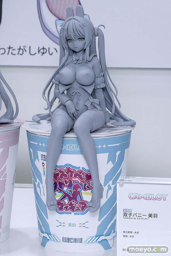 ワンダーフェスティバル2026 [夏]  フィギュア キャストオフ エロ CAMELOT 双子バニー 美羽 illustration by わたがしゆい KNZ 03