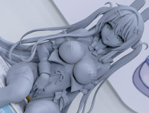 【WF2026夏】【アダルトフィギュア】CAMELOT新作エロフィギュア「双子バニー 美羽 illustration by わたがしゆい」監修中原型が展示！