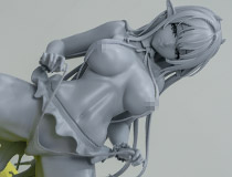 【WF2026夏】【アダルトフィギュア】CAMELOT新作美少女フィギュア「ルナ illustration by sage ジョー」監修中原型が展示！