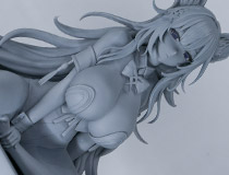 【AZUR LANE MUSI9 FES.】ユニオンクリエイティブ新作美少女フィギュア「アズールレーン 信濃 スチルイラストVer. 」監修中原型が展示！