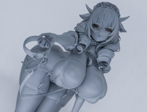 【AZUR LANE MUSI9 FES.】ファット・カンパニー新作美少女フィギュア「カウペンス ミルキィケア」監修中原型が展示！