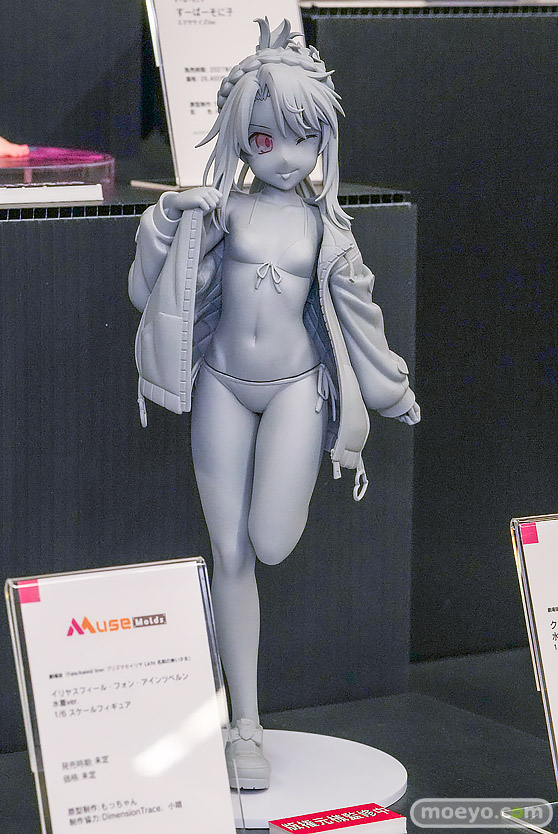 フィギュア ホビーメーカー合同展示商談会2026夏 MuseMolds 劇場版「Fate/kaleid liner プリズマ☆イリヤ Licht 名前の無い少女」 クロエ・フォン・アインツベルン 水着ver. だーくま 小唄 02