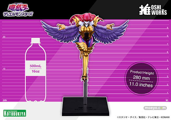 コトブキヤ OSHI WORKS 遊☆戯☆王デュエルモンスターズ ハーピィ・レディ 株式会社サウザンド フィギュア 12