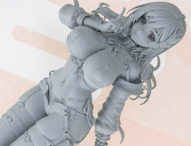 【メガホビEXPO2026】fubukiさんイラストで立体化！キューズQ新作美少女フィギュア「DEAD OR ALIVE　Xtreme Venus Vacation ほのか クロス・ザ・ラインVer.」監修中原型が展示！