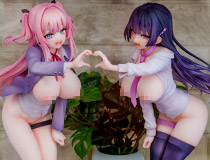 「日奈森 絢夏 / 桜家 真昼」「アンネローゼ・ヴァジュラ」「一夜ちゃん 水着Ver.」など 秋葉原の新作フィギュア、グッズ展示の様子「あみあみ秋葉原フィギュアタワー店」（2026年10月3日）