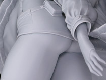 ミメヨイ新作美少女フィギュア「アズールレーン エンタープライズ ウィンド・キャッチャー」監修中原型が展示！