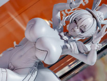 KEYAKI Hobby新作美少女フィギュア「ラストオリジン ラストオリジン エラトー オルカバニー：onlyfanz♡」監修中原型がアキバで展示！