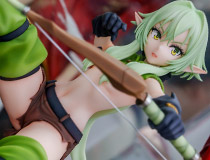 上着がほぼなくなったダメージ状態の衣服で立体化！アリスグリント「ゴブリンスレイヤーII「妖精弓手(エルフ)」ゴブリンとの死闘Ver.」彩色サンプルがアキバで展示！