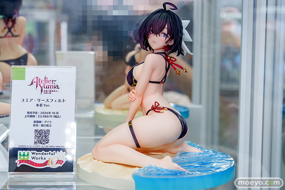 Wonderful Works ユミアのアトリエ ~追憶の錬金術士と幻創の地~ ユミア・リースフェルト 水着 Ver. デイラ 路川宏之 かずひろ フィギュア あみあみ 秋葉原ラジオ会館店 01