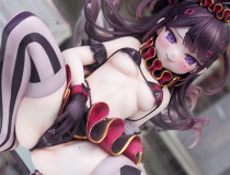 【アダルトフィギュア】両足を大きく開いたM字のポーズ！PartyLook新作エロフィギュア「サーカス少女 Illustrated by 海老原べにこ」彩色サンプルがアキバで展示！