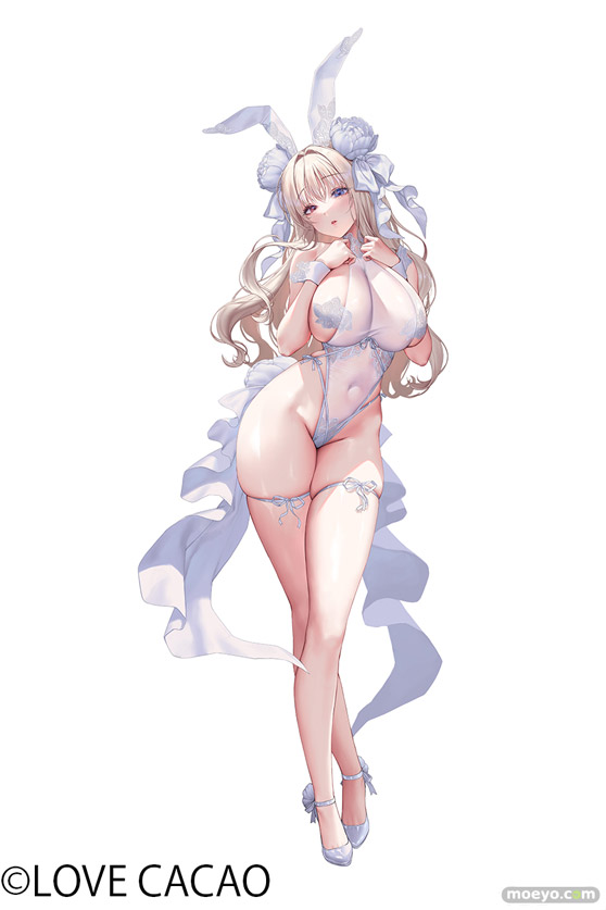 Pink-Cat ネイティブ LOVE CACAO氏オリジナルイラスト Blossom Bunny Wedding Ver. 金坂 グラハム仮面 LOVE CACAO エロ フィギュア キャストオフ 24