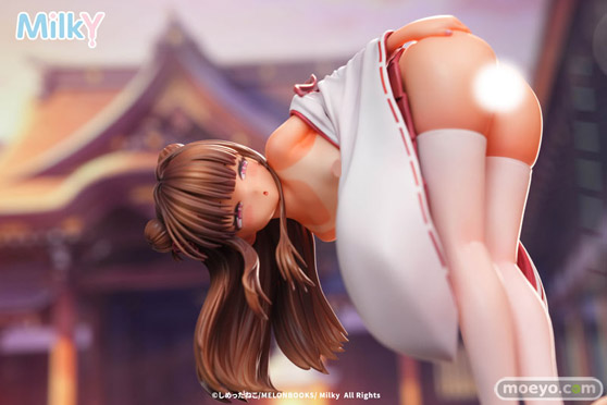 Milky 日焼け跡巫女 りん あみあみ エロ フィギュア 03