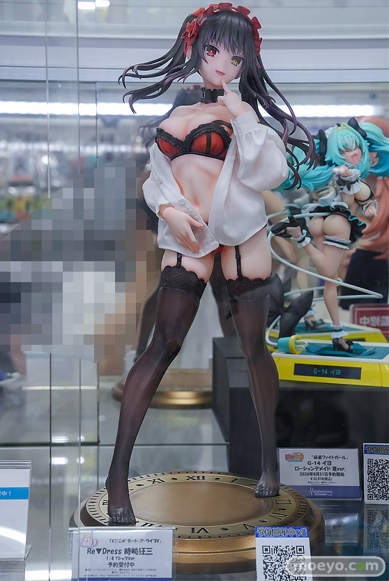 秋葉原の新作フィギュア展示の様子 2026年10月25日 あみあみ 秋葉原ラジオ会館店 ヴェルジュ 時崎狂三 バター 01