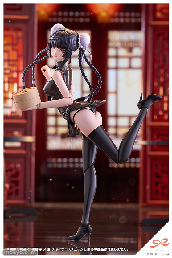 コトブキヤ 創彩少女庭園 薬師寺久遠[チャイナコスチューム] 1/10 プラモデル トイハウス株式会社 丸家裕之介 西丸芳弘 02