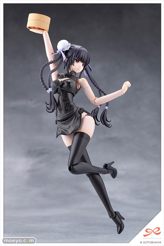 コトブキヤ 創彩少女庭園 薬師寺久遠[チャイナコスチューム] 1/10 プラモデル トイハウス株式会社 丸家裕之介 西丸芳弘 09