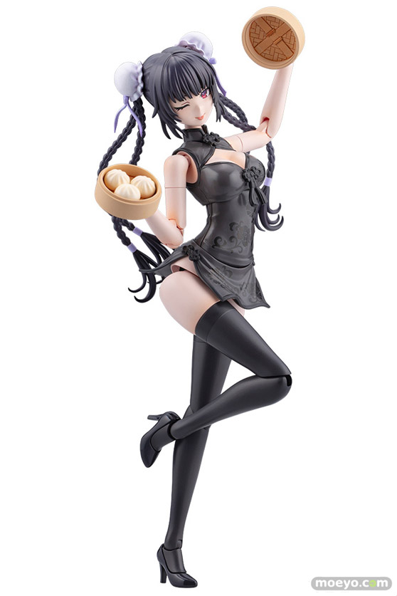 コトブキヤ 創彩少女庭園 薬師寺久遠[チャイナコスチューム] 1/10 プラモデル トイハウス株式会社 丸家裕之介 西丸芳弘 25
