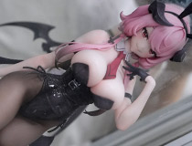 クレーネル新作美少女フィギュア「ステラソラ ヴェルナー(バニー)」彩色サンプルが展示！