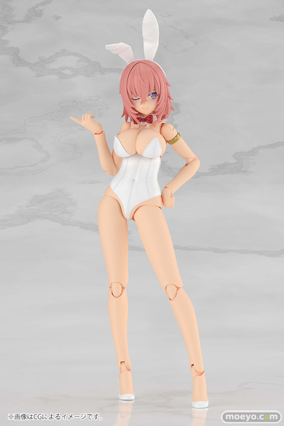 コトブキヤ フレームアームズ・ガール ドゥルガーI〈Bunny Style -ホワイト-〉 muscuto BRAIN KOTOBUKIYA 01