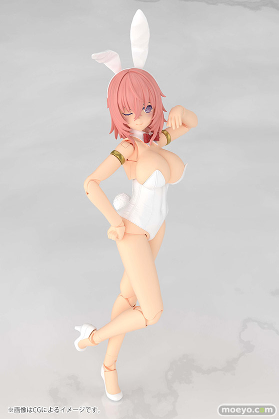 コトブキヤ フレームアームズ・ガール ドゥルガーI〈Bunny Style -ホワイト-〉 muscuto BRAIN KOTOBUKIYA 04