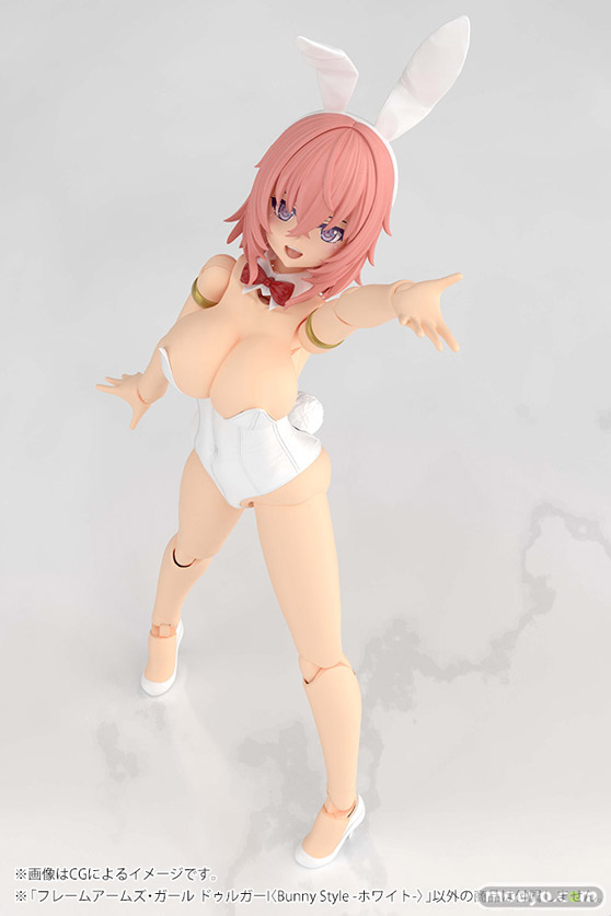 コトブキヤ フレームアームズ・ガール ドゥルガーI〈Bunny Style -ホワイト-〉 muscuto BRAIN KOTOBUKIYA 06