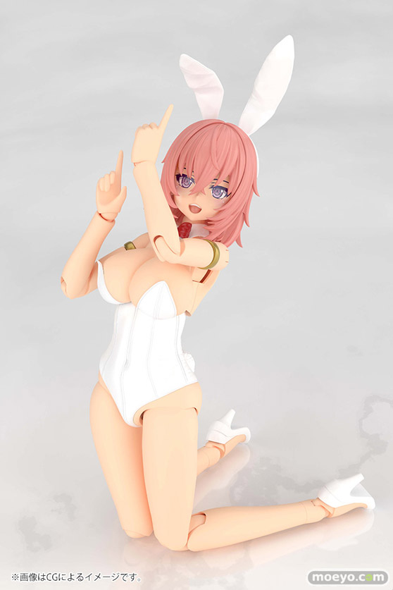 コトブキヤ フレームアームズ・ガール ドゥルガーI〈Bunny Style -ホワイト-〉 muscuto BRAIN KOTOBUKIYA 08