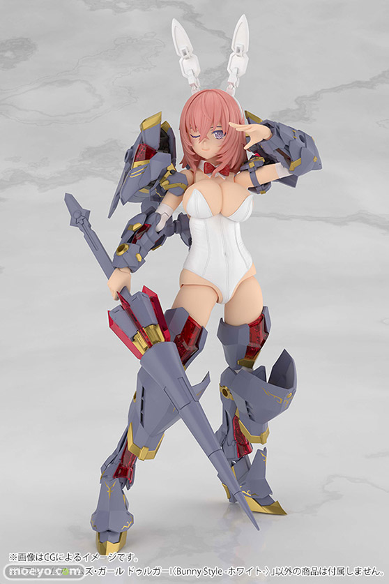 コトブキヤ フレームアームズ・ガール ドゥルガーI〈Bunny Style -ホワイト-〉 muscuto BRAIN KOTOBUKIYA 15