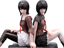 背中合わせで座る澪と繭を立体化！コトブキヤ新作美少女フィギュア「OSHI WORKS 零 ～紅い蝶～ REMAKE 天倉澪・天倉繭」予約受付開始！
