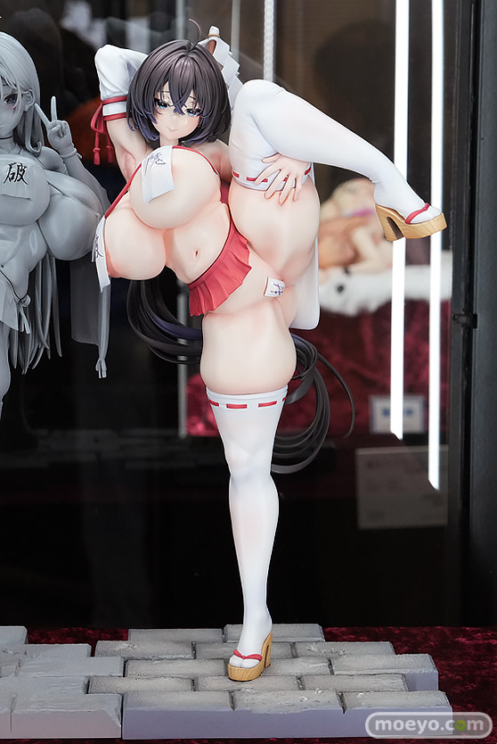 第14回 ネイティブグループ合同展示会（エロホビ） エロ フィギュア キャストオフ  破魔の巫女-神楽- hauw チクビ PLAMODE 魔太郎 01